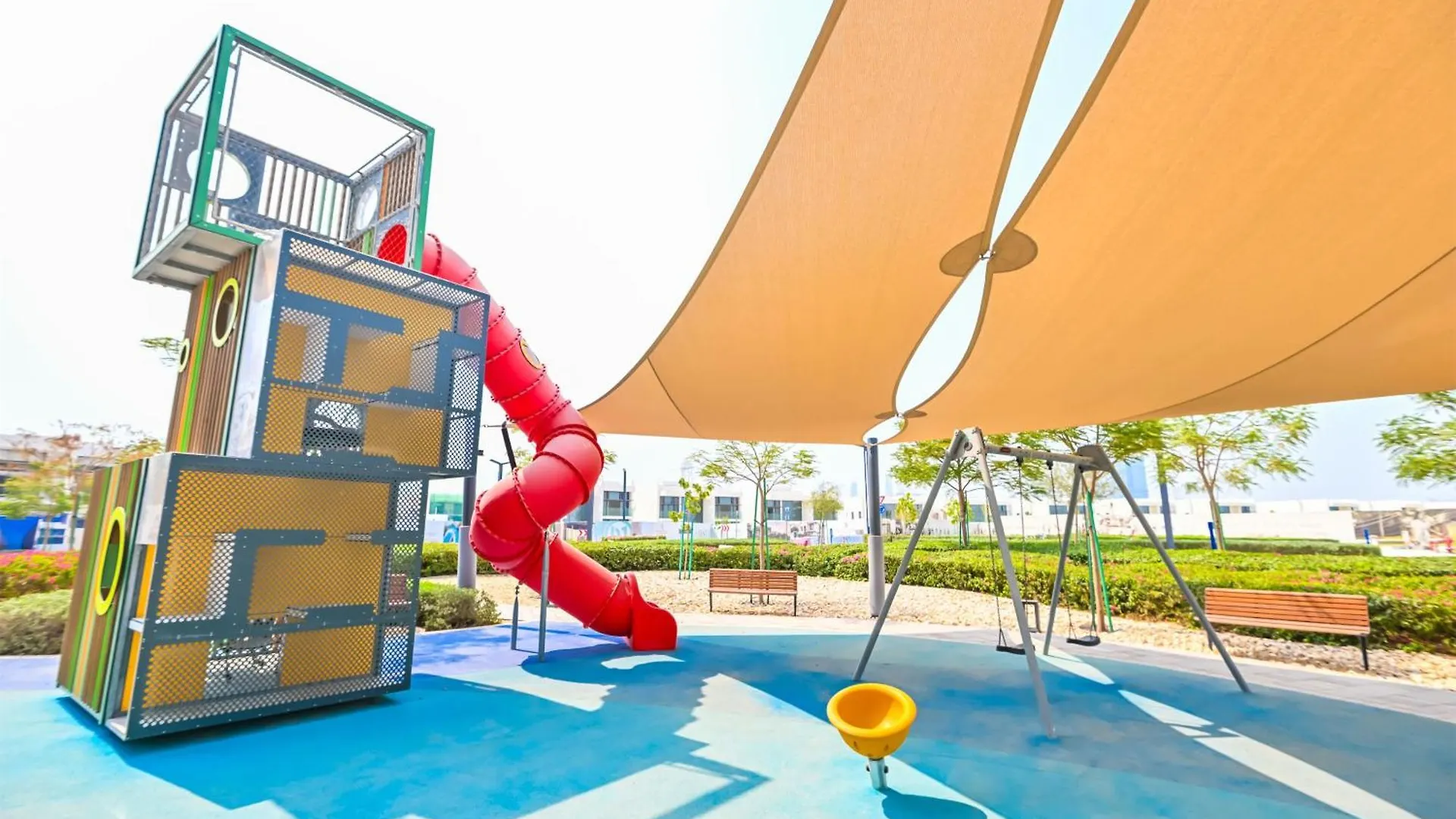 1Br With Lagoon Views In District One Meydan Dubai