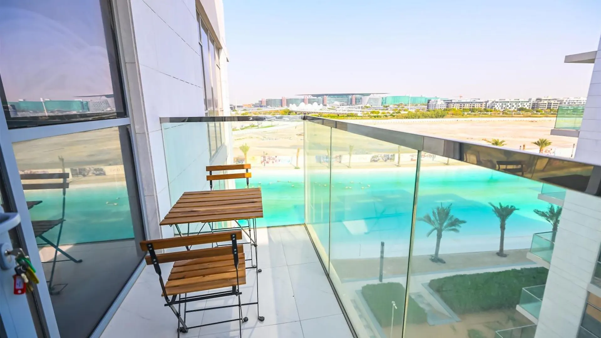 1Br With Lagoon Views In District One Meydan Dubai Apartment